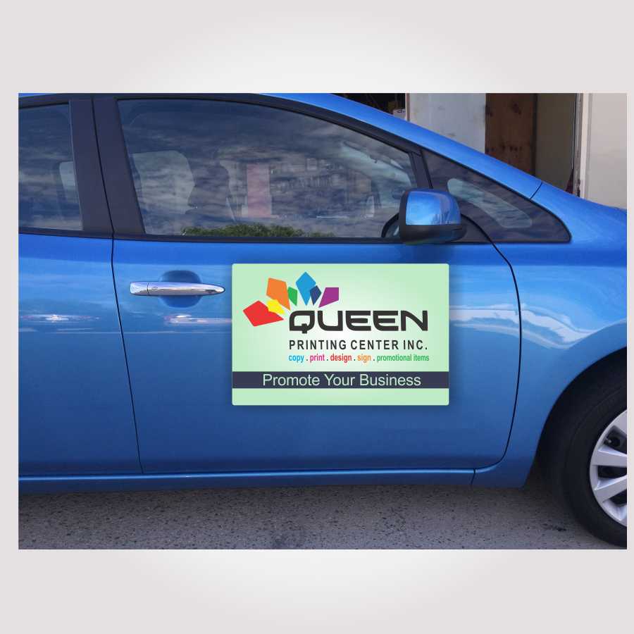 Car Door Magnets - Queen Printing