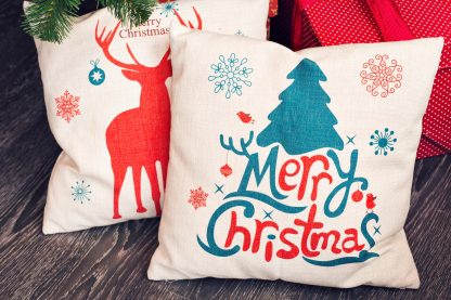 Christmas pillow for decoration